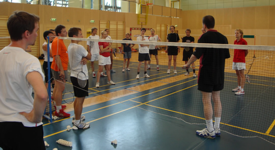 Badminton-Instruktorenausbildung 2015