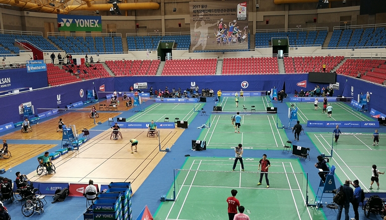 Para-Badminton-WM in Südkorea