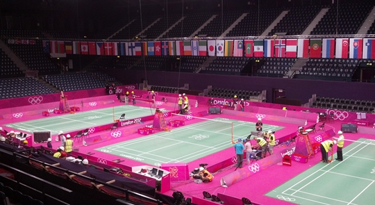 Badminton bei Olympia 2012 - Zeitplan